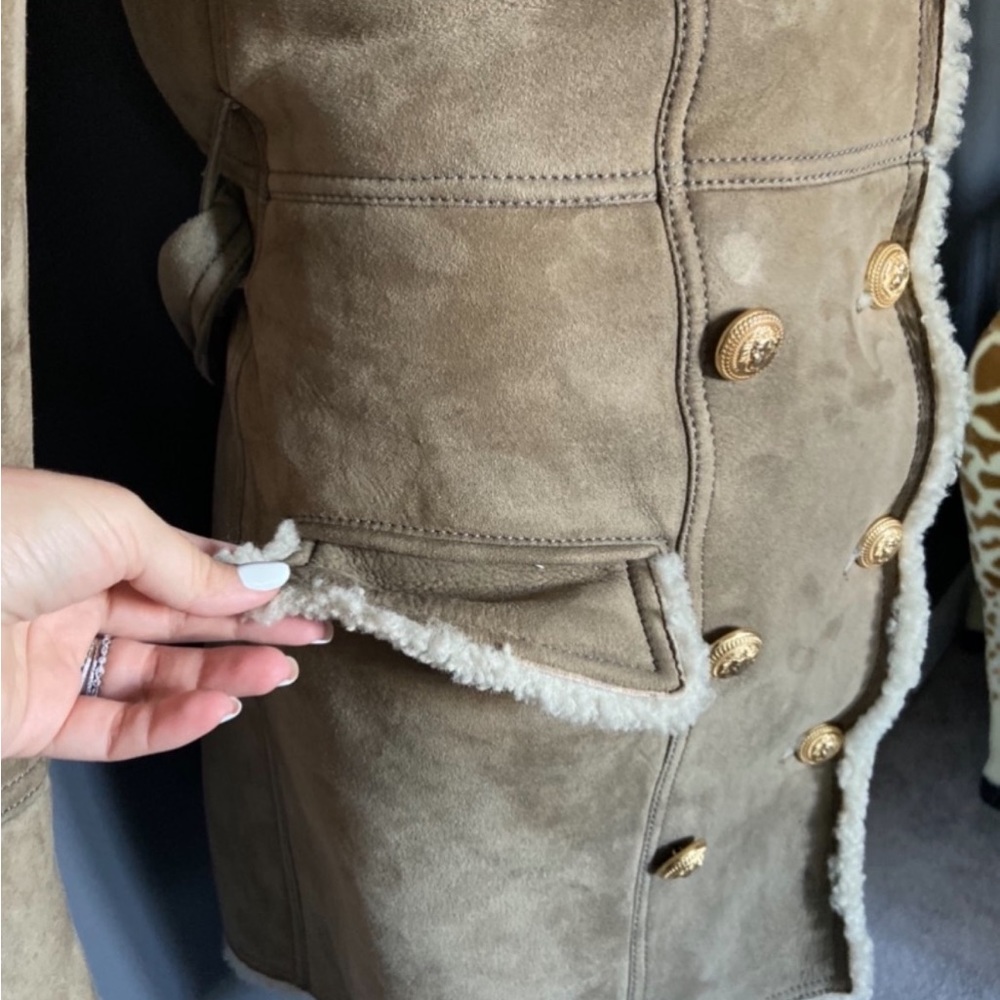 BALMAIN Shearling - Picture 6 of 17
